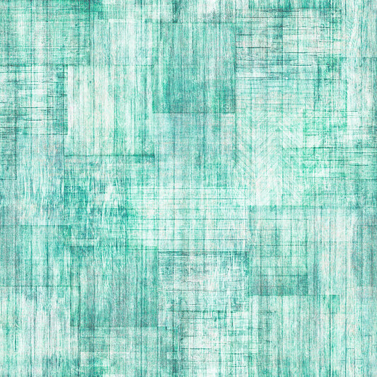 Into The Woods by Dan Morris Wood Texture Blender Seafoam 30840QX Cotton Woven Fabric