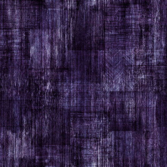 Into The Woods by Dan Morris Wood Texture Blender Violet 30840VL Cotton Woven Fabric