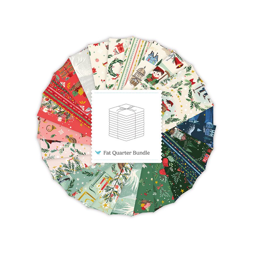 Preorder May 2027: Carol FQ Bundle of 24 Prints FQ-19050-24 by Jill Howarth