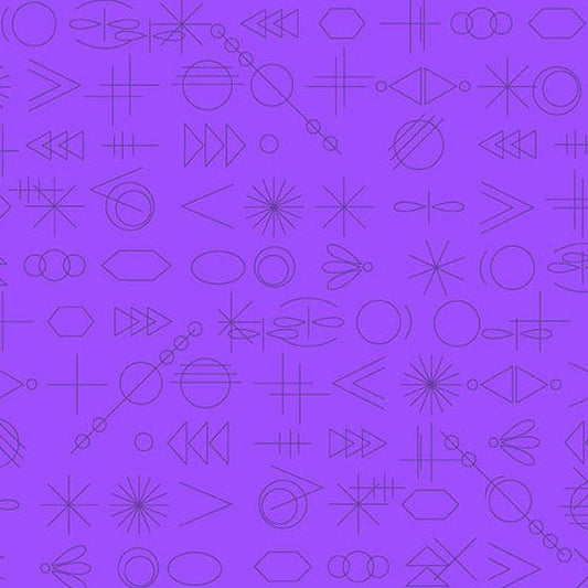 Preorder September 2026: Color Camp Bloom Glass GameDay Pansy 10430-P by Alison Glass