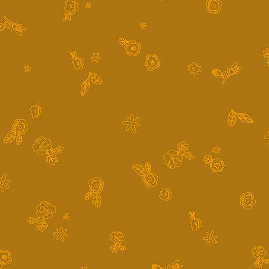 Preorder September 2026: Color Camp Sun Sprig Dark Marigold 10425-O by Alison Glass