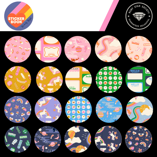 Preorder June 2027: Sticker Book HY Bundle of 22 Fabrics by RSS