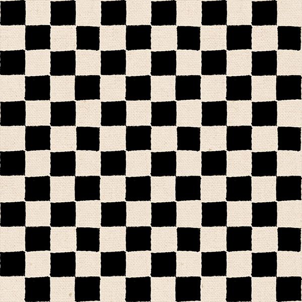Preorder Apr 2027: Daisy Days Block Print Canvas Black RS4180 11L by Alexia Abegg of RSS