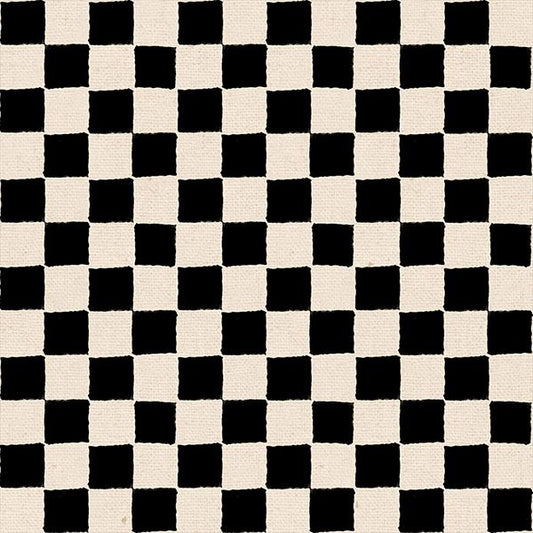 Preorder Apr 2027: Daisy Days Block Print Canvas Black RS4180 11L by Alexia Abegg of RSS