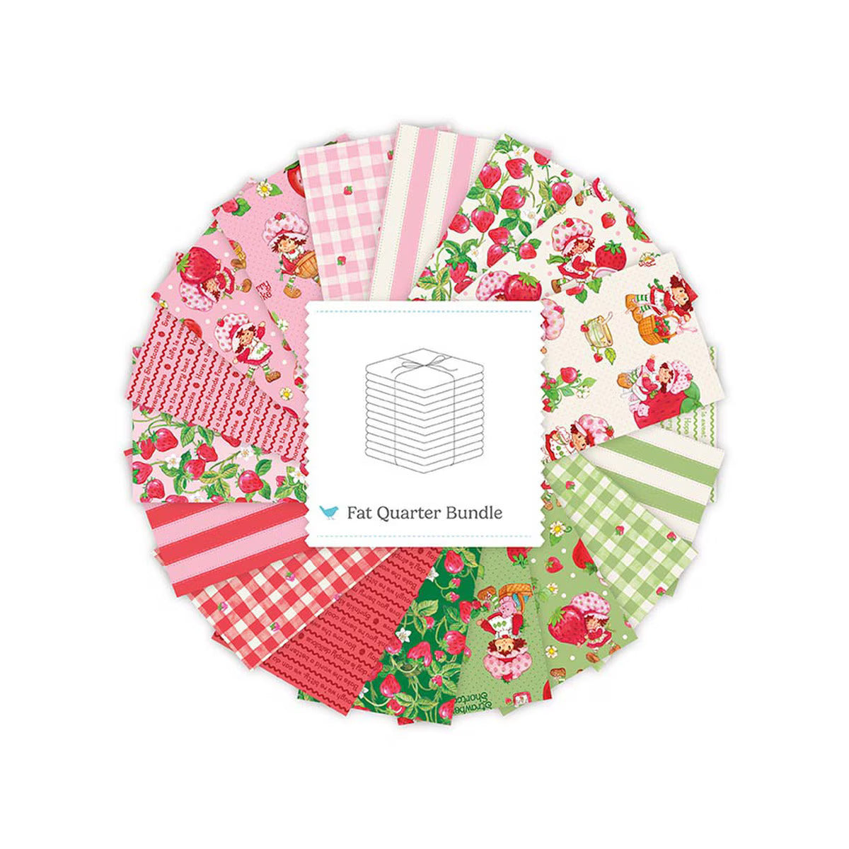 Preorder November 2026: The World of Strawberry Shortcake FQ Bundle of 18 Prints FQ-18560-18