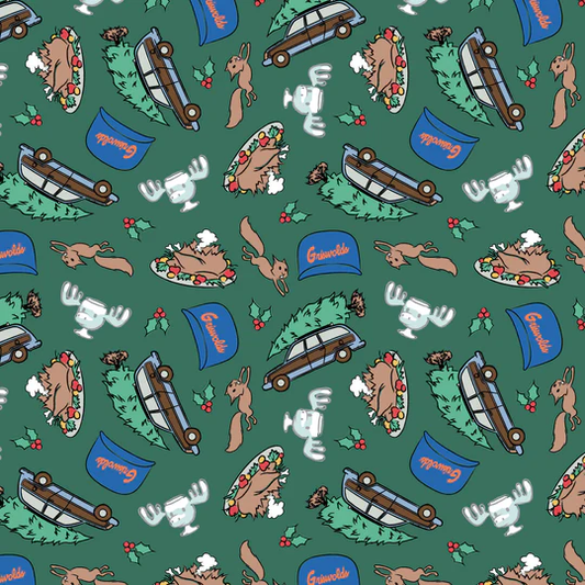 Preorder July 2026: National Lampoons Christmas Vacation Green Xmas Vacation Toss 23150123-01 by Camelot