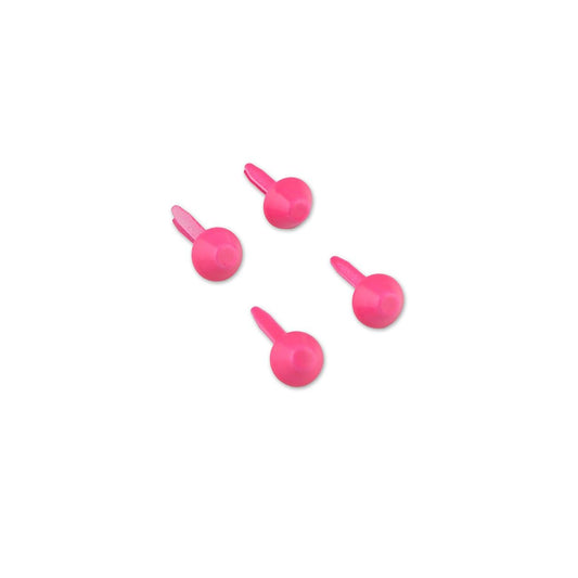 Preorder November 2026: Tula Pink Sallie Tomato: Four Neon Pink 1/2" Bag Feet Bucket STS101NP