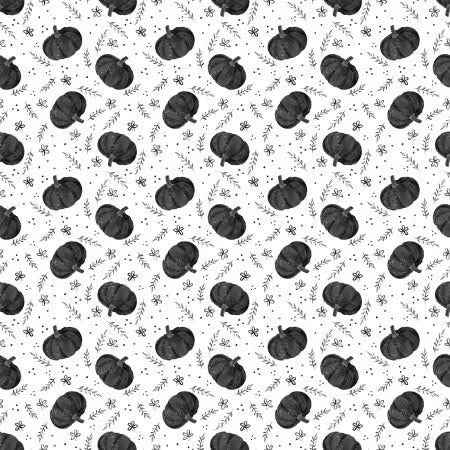 Preorder June 2026: Ghouls Night Out Pumpkins White DPJ3390 by Pammie Jane