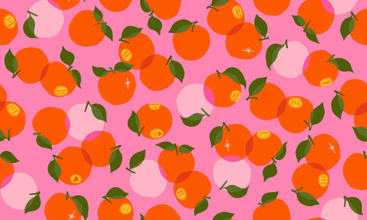 Preorder March 2027: Sparkle Shopper Fruit Peaches June RS0127 15 by Melody Miller of RSS
