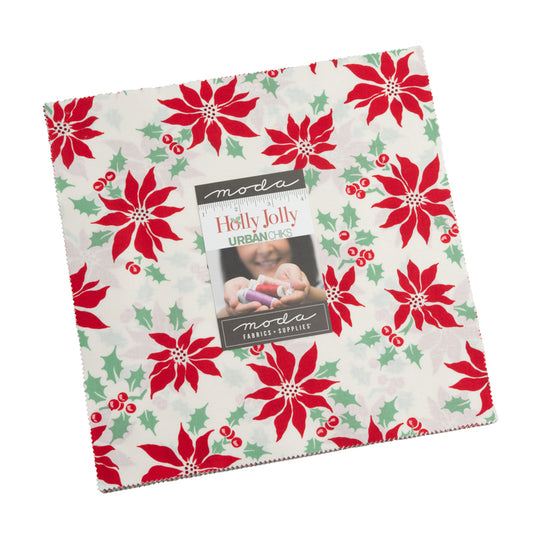 Holly Jolly by Urban Chiks 10" Layer Cake Bundle of 42   31180LC Bundle