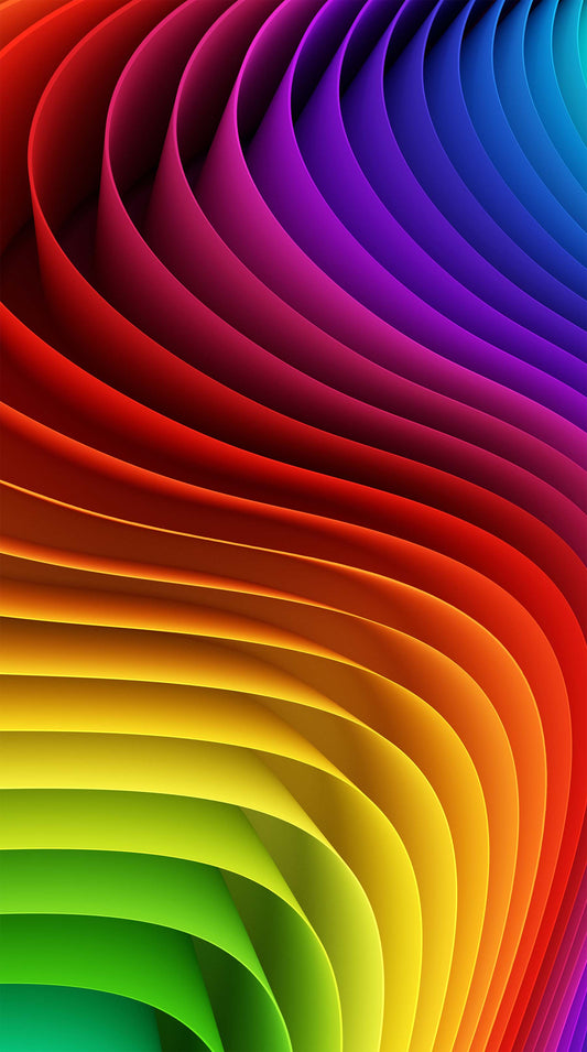 Color Play by Patti Carey 24" Panel Color Wave Multi Digital    DP24914-100 Cotton Woven Panel