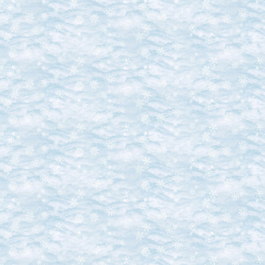 Silent Night by Abraham Hunter Pale Blue 25392-41 Cotton Woven Fabric