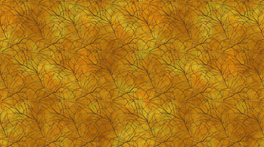 Autumn Splendor By Linda Ludovico Rust 26685-54 Cotton Woven Fabric