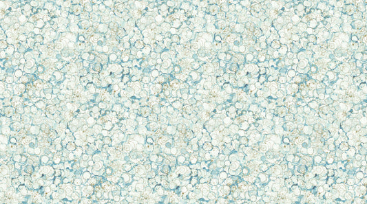 Midas Touch Metallic by Deborah Edwards & Melanie Samra Blue/Sage 26834-41 Cotton Woven Fabric