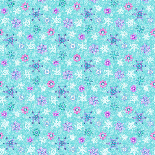 PREORDER ITEM - EXPECTED MAY 2024: Merry and Bright By Michael Zindell Designs Snowflake 26971-64 Cotton Woven Fabric