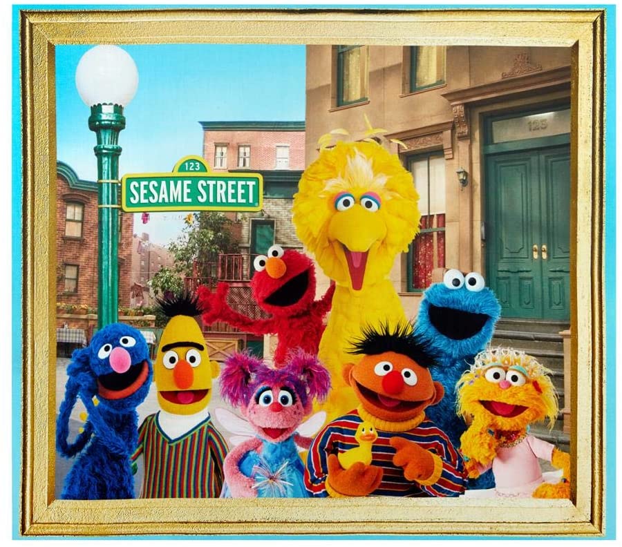 Licensed Sesame Street 36" Panel 1649 27535-X Cotton Woven Panel