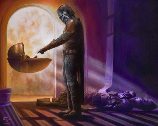 Licensed Epic Lucas Films Digitally Printed 35.5" Panel Turning Point  ST10231C1 Cotton Woven Panel