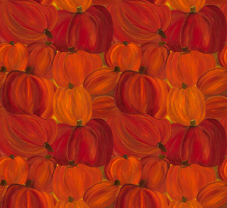 Carving Pumpkins by Stephanie Brandenburg Orange    40013-59 Cotton Woven Fabric