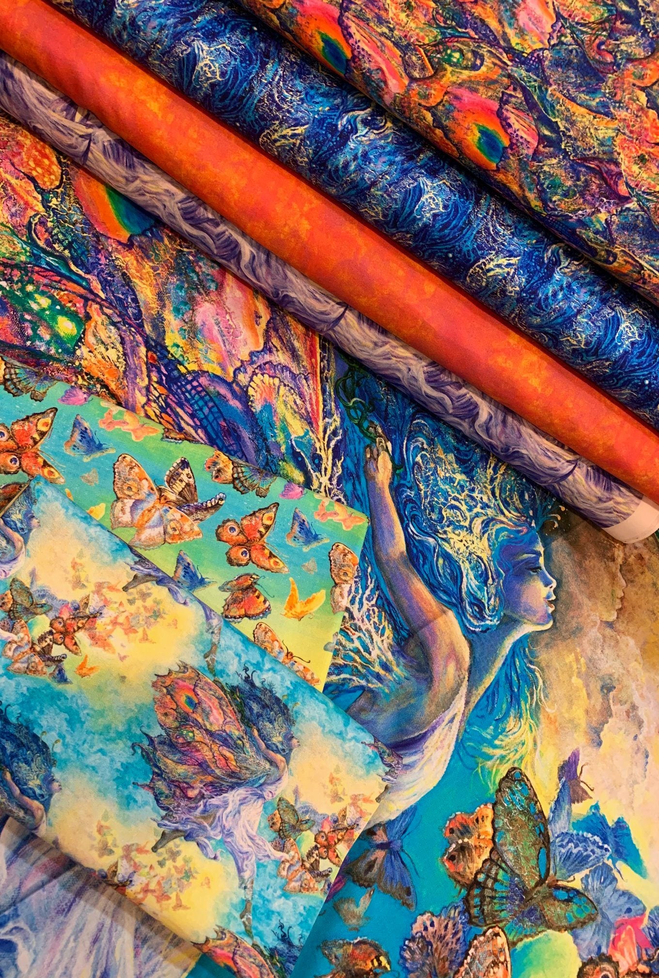 Wings of Joy Digital Flight 14965-MULTI Cotton Woven Fabric