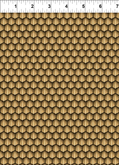 Legendary Journeys Armor Gold 8LJ-1  Cotton Woven Fabric