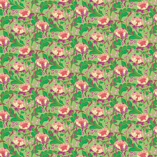 Wild Abandon by Heather Bailey Wanderlust Aqua 90891-74 Cotton Woven Fabric