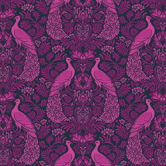 Wild Abandon by Heather Bailey Rogues & Scoundrels Midnight 90892-86 Cotton Woven Fabric
