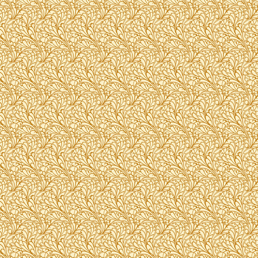 Wild Abandon by Heather Bailey Passing Fancy Gold 90896-11 Cotton Woven Fabric