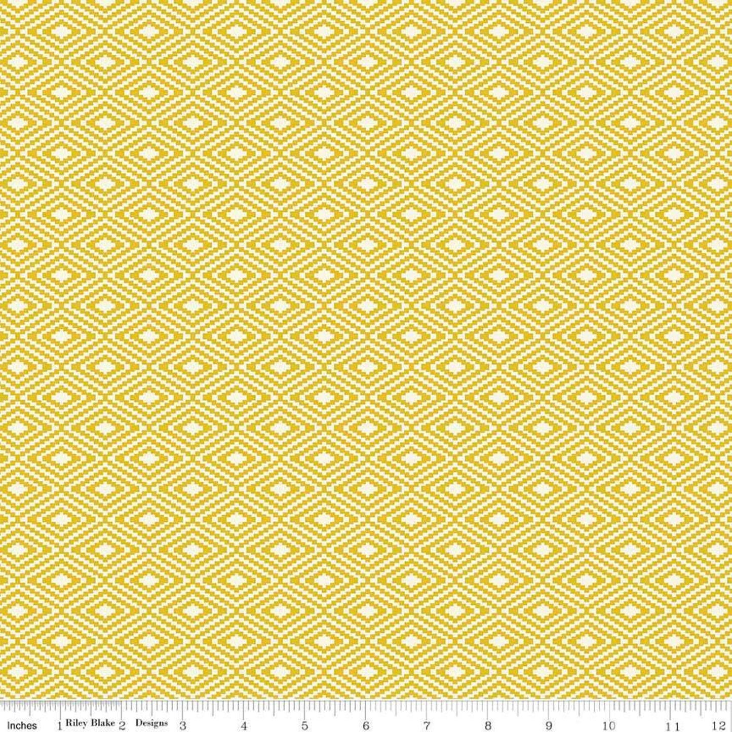 Vintage Daydream Aztec Gold 5565-Gold Cotton Woven Fabric