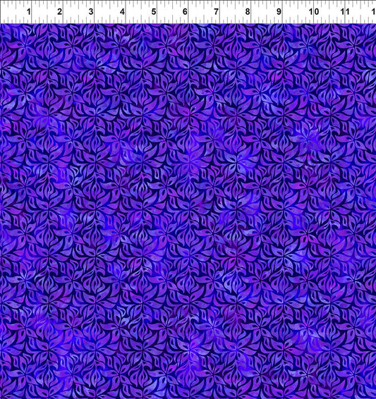 Sunshine by Jason Yenter Bloom Purple 4ss-2 Cotton Woven Fabric