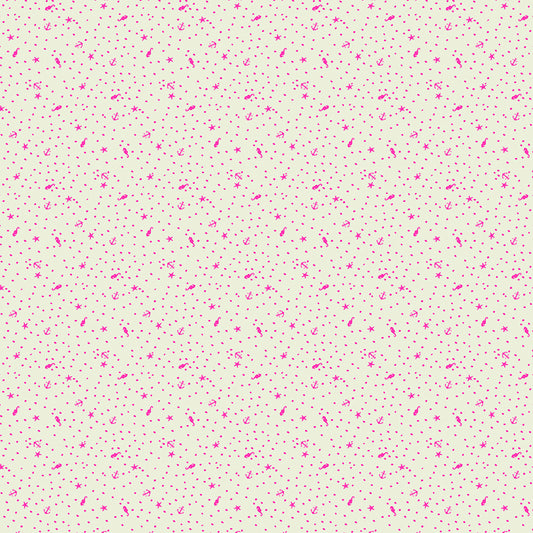 Tula Pink Zuma Glitter Litter Glowfish PWTP125.GlowFish Cotton Woven Fabric