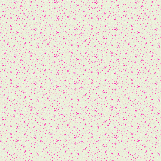 Tula Pink Zuma Glitter Litter Glowfish PWTP125.GlowFish Cotton Woven Fabric