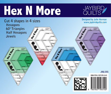 Jaybird Quilts Hex N More JBQ201 by Julie Herman