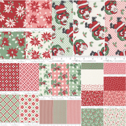 Holly Jolly by Urban Chiks 2.5" Jelly Roll Bundle of 40   31180JR Bundle