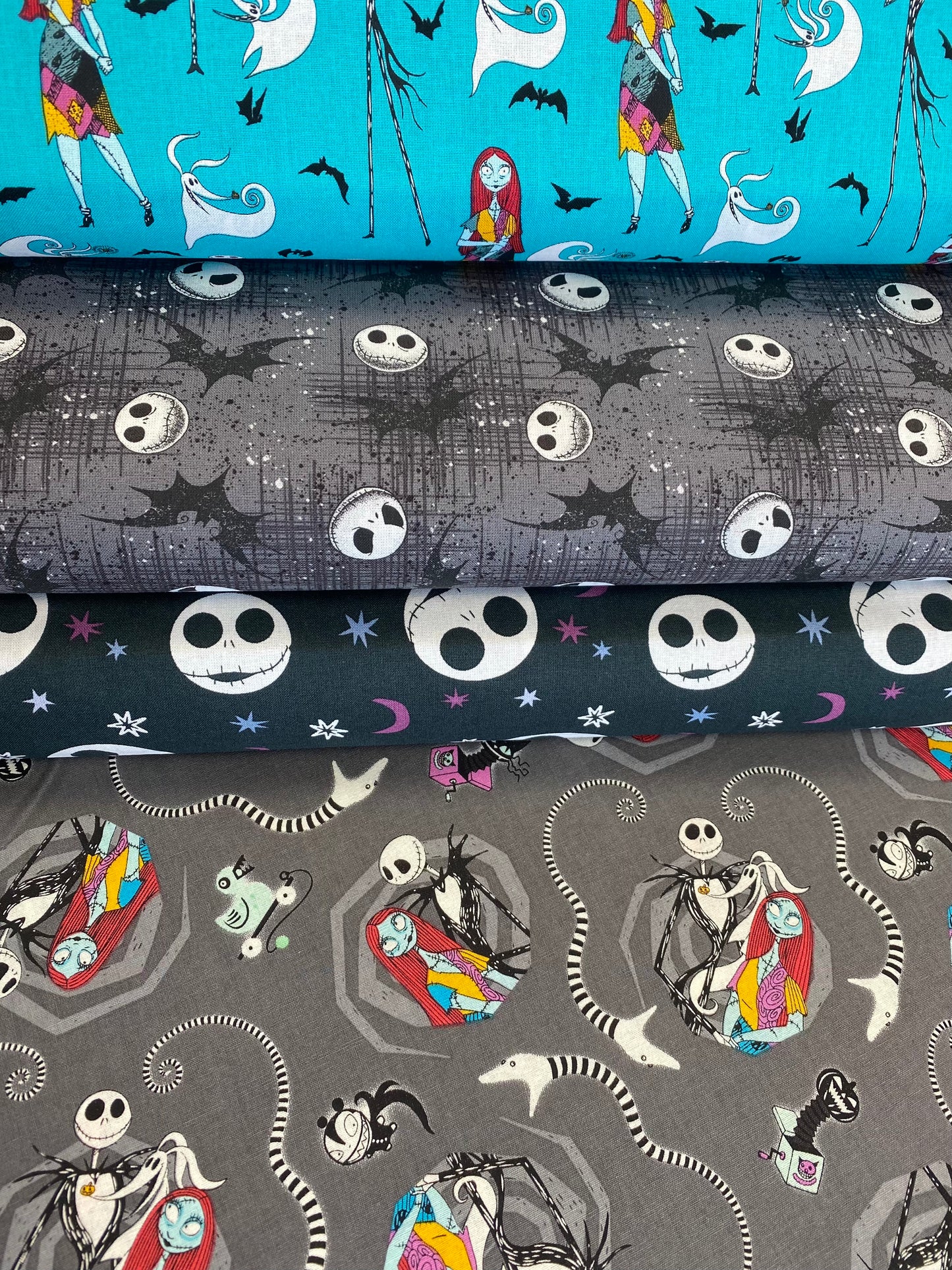 Licensed  Disney Nightmare Before Christmas Jack with Bats    72947A620715 Cotton Woven Fabric