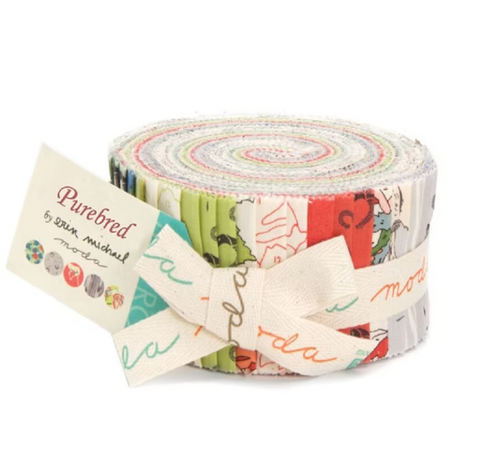 Purebred  by Erin Michael 2.5" Strips Bundle Cotton Woven