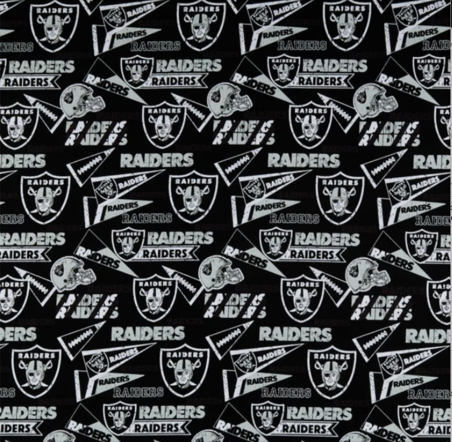 Raiders fabric online