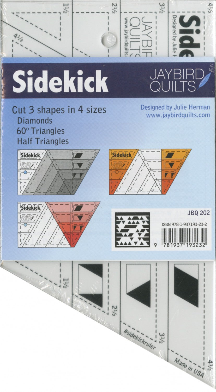 Jaybird Quilts Sidekick Ruler JBQ202 by Julie Herman