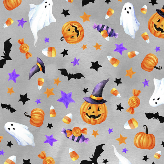 Boo Candy Smoke U4980H-173-Smoke Cotton Woven Fabric