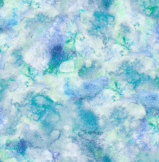 Gradients Parfait Watercolor Blue Raspberry 33648-13 Cotton Woven Fabric