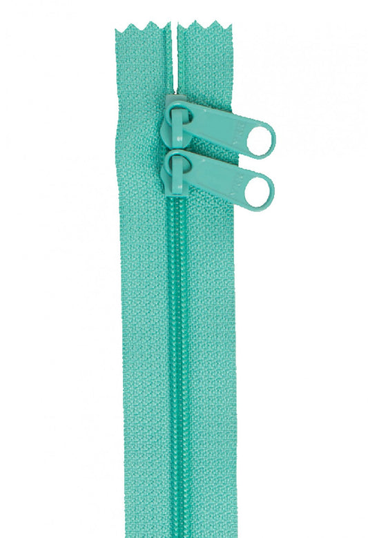 40" Double Slide Handbag Zipper Turquoise  ZIP40-212