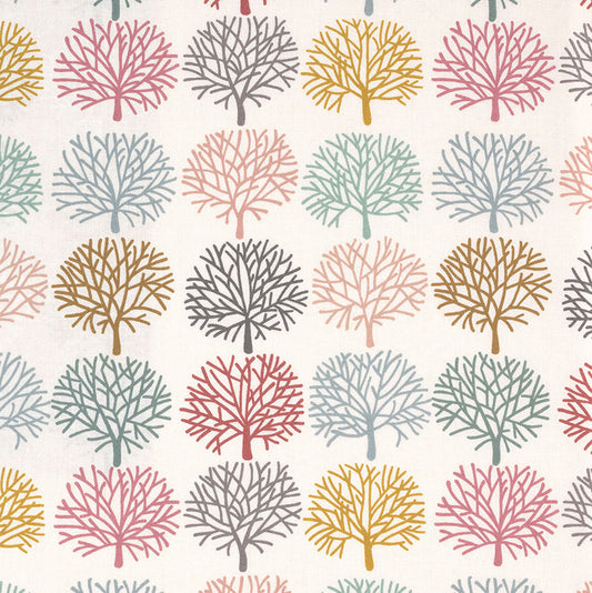 New Arrival: A Ghastlie Hex Orchard Natural Multi 8385a Cotton Woven Fabric