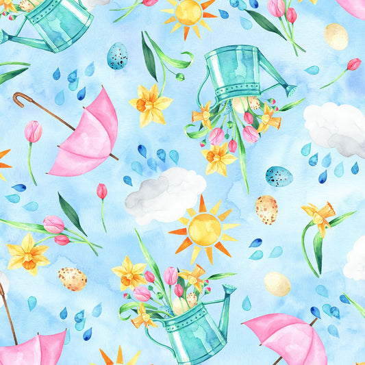Celebrate the Seasons 2 April U5130H-589 Cotton Woven Fabric
