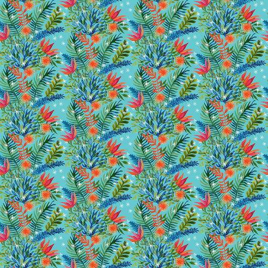 Fantastical Holidays by Miriam Bos Arctic Seaweeds     ST-DMB2230MULTI Cotton Woven Fabric