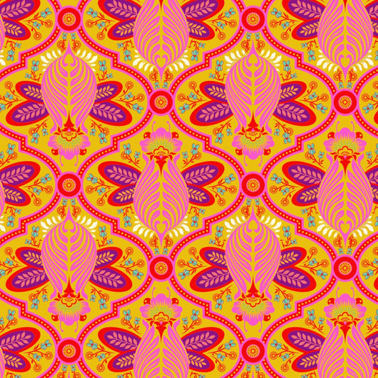 Tula Pink All Stars Bees Marigold    PWTP115.MARIGOLD Cotton Woven Fabric