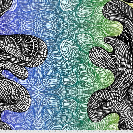 BioGeo2 by Adrienne Leban Bio Banter Cool PWAL008.COOL Cotton Woven Fabric