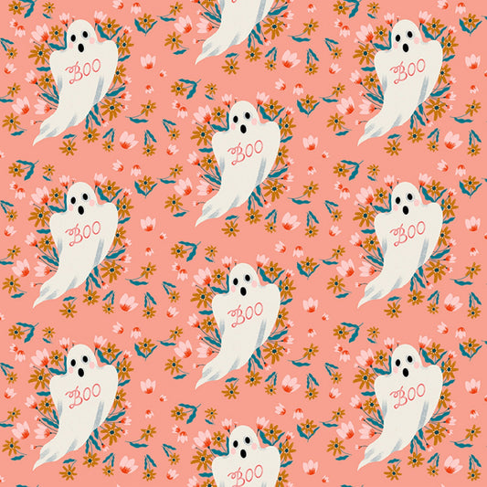 Boo by Faye Guanipa Boo! Papaya    ST-DFG2460PAPAYA Cotton Woven Fabric