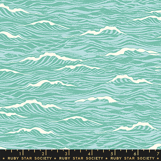 Florida 2 by Sarah Watts for Ruby Star Society Briny Water      RS2055-12 Cotton Woven Fabric