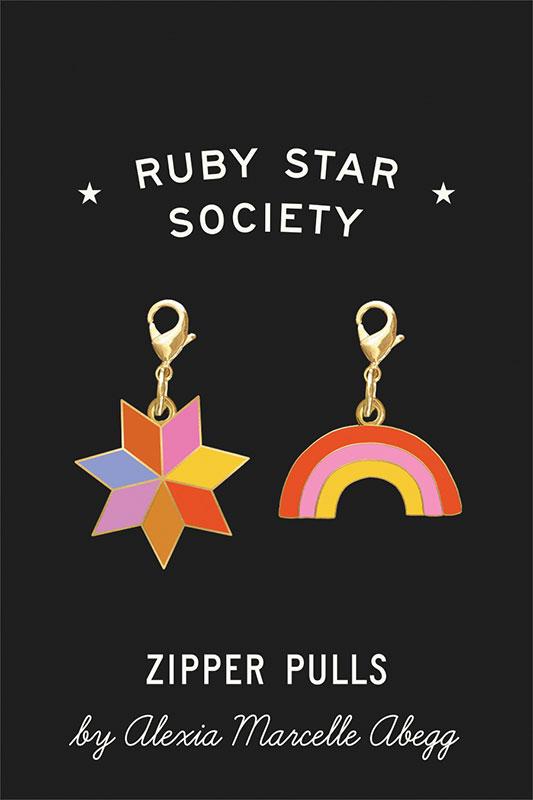 Ruby Star Society Zipper Pulls By Alexia Marcelle Abegg   RS7052