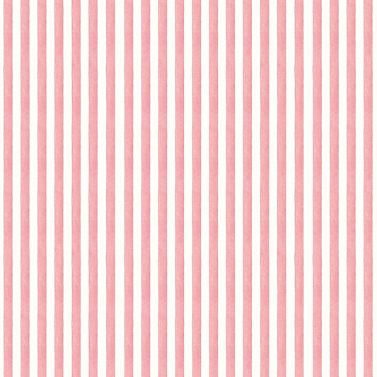 Be Mine Valentine by J. Wecker Frisch Candy Stripe Pink    C12789R-PINK Cotton Woven Fabric