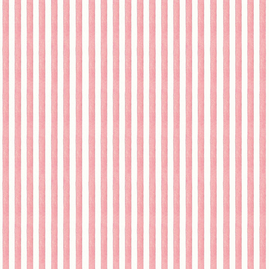 Be Mine Valentine by J. Wecker Frisch Candy Stripe Pink    C12789R-PINK Cotton Woven Fabric